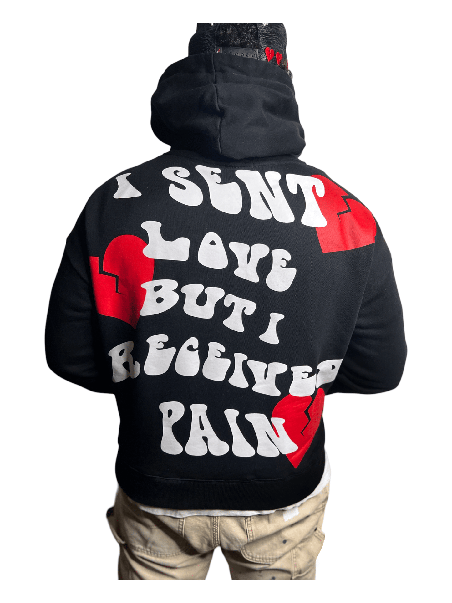 "Unreciprocated Love" Zip Up Hoodie